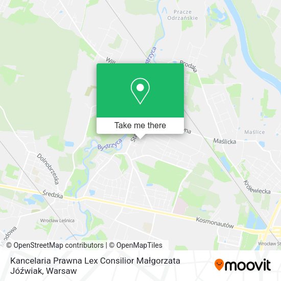 Kancelaria Prawna Lex Consilior Małgorzata Jóźwiak map