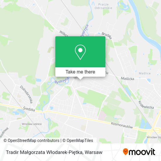 Tradir Małgorzata Włodarek-Piętka map