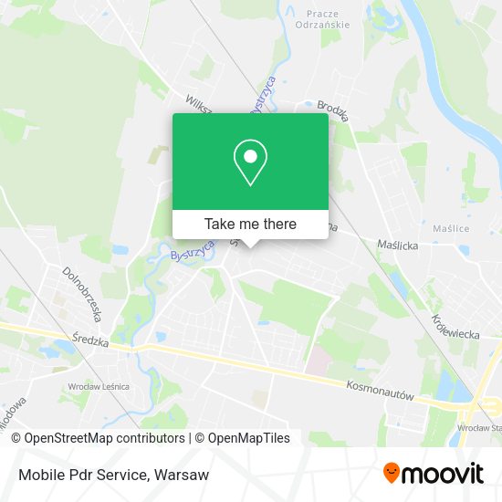 Mobile Pdr Service map