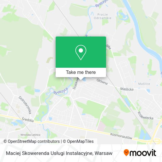 Maciej Skowerenda Usługi Instalacyjne map