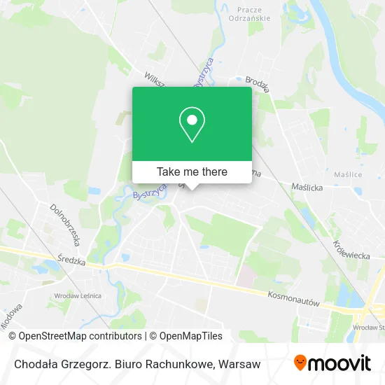 Chodała Grzegorz. Biuro Rachunkowe map