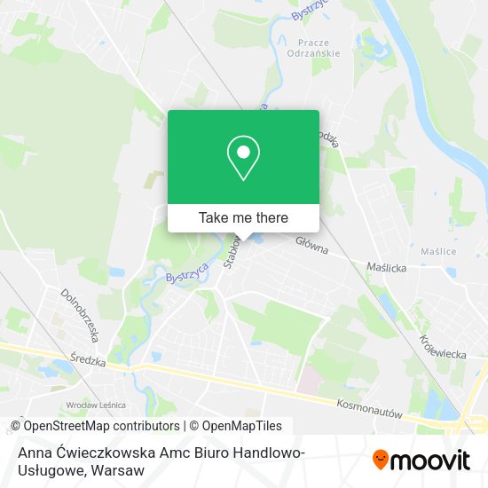 Anna Ćwieczkowska Amc Biuro Handlowo-Usługowe map