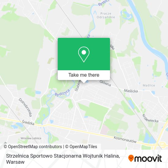 Карта Strzelnica Sportowo Stacjonarna Wojtunik Halina