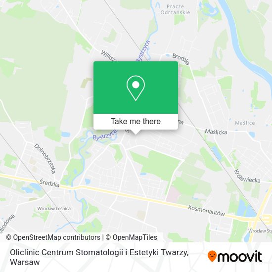 Oliclinic Centrum Stomatologii i Estetyki Twarzy map