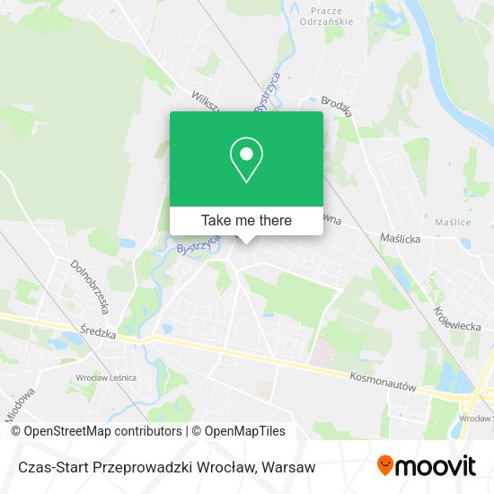 Czas-Start Przeprowadzki Wrocław map