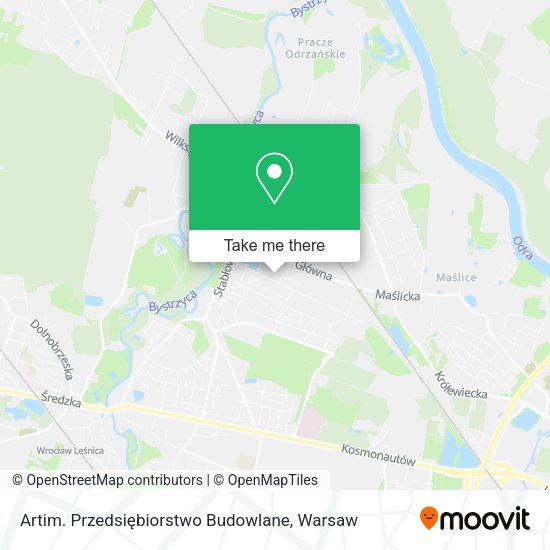 Artim. Przedsiębiorstwo Budowlane map