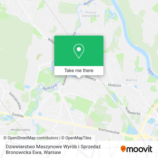 Dziewiarstwo Maszynowe Wyrób i Sprzedaż Bronowicka Ewa map