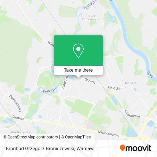 Карта Bronbud Grzegorz Broniszewski
