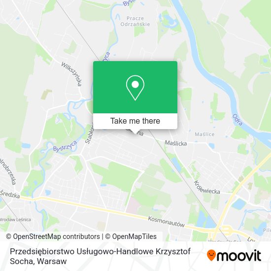 Przedsiębiorstwo Usługowo-Handlowe Krzysztof Socha map