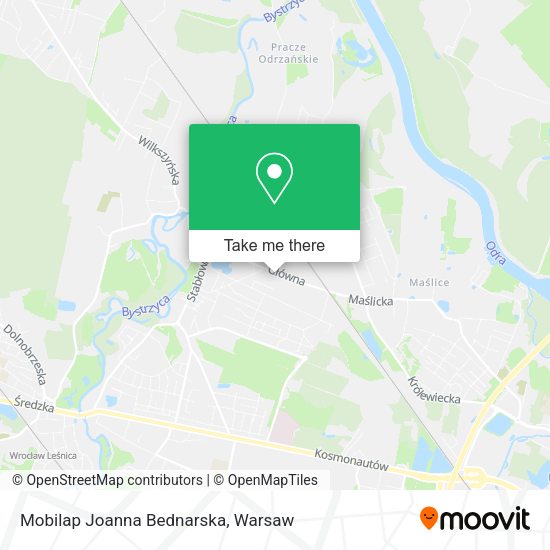 Mobilap Joanna Bednarska map