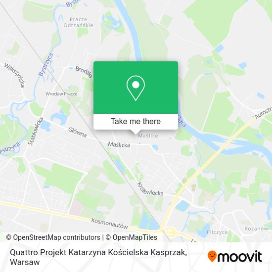 Карта Quattro Projekt Katarzyna Kościelska Kasprzak