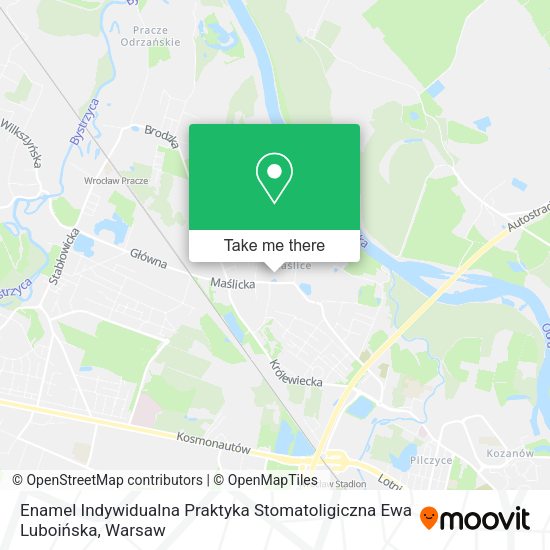 Enamel Indywidualna Praktyka Stomatoligiczna Ewa Luboińska map