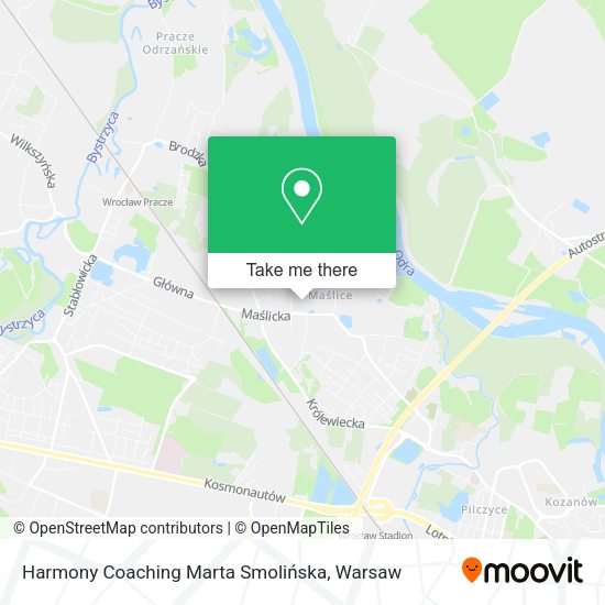 Harmony Coaching Marta Smolińska map