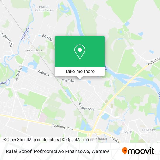 Rafał Soboń Pośrednictwo Finansowe map