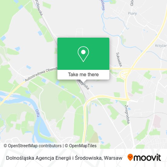 Dolnośląska Agencja Energii i Środowiska map