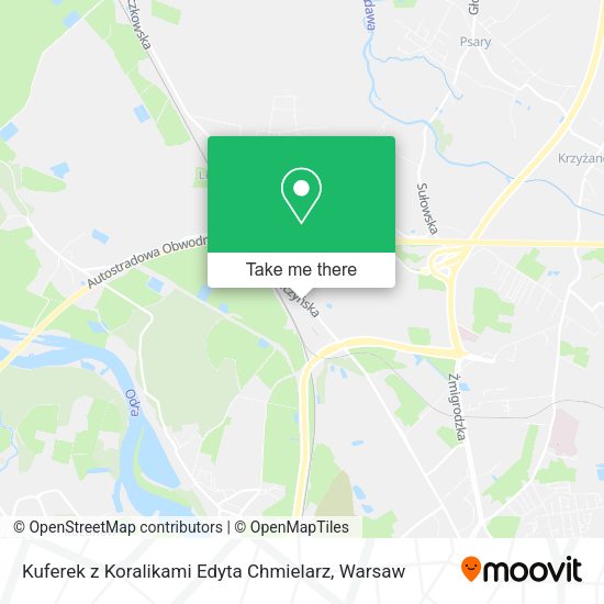 Kuferek z Koralikami Edyta Chmielarz map