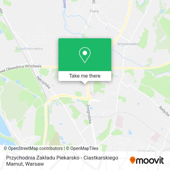 Przychodnia Zakładu Piekarsko - Ciastkarskiego Mamut map