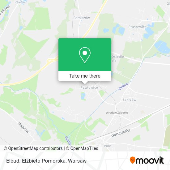 Elbud. Elżbieta Pomorska map