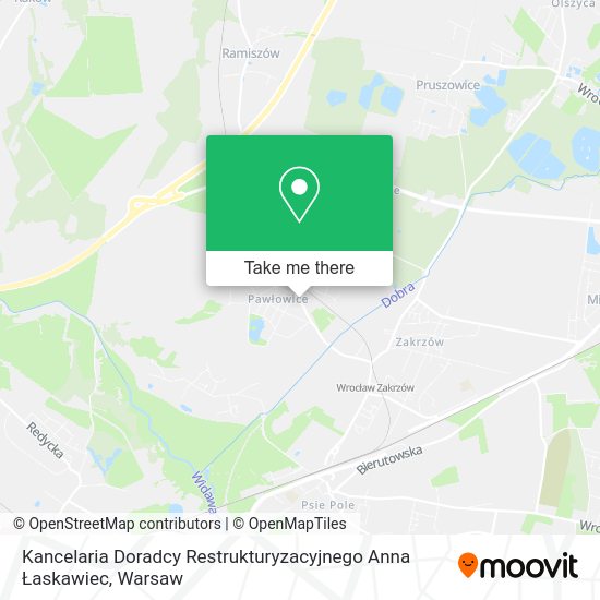 Kancelaria Doradcy Restrukturyzacyjnego Anna Łaskawiec map