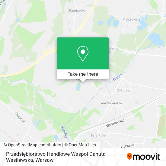 Przedsiębiorstwo Handlowe Waspol Danuta Wasilewska map