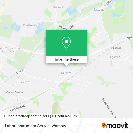 Labor Instrument Serwis map