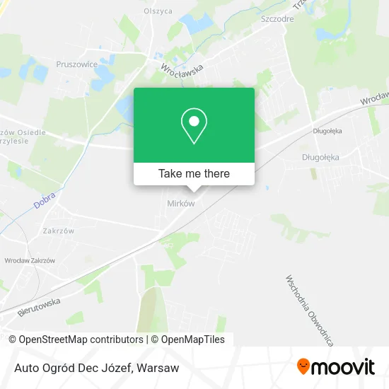 Карта Auto Ogród Dec Józef