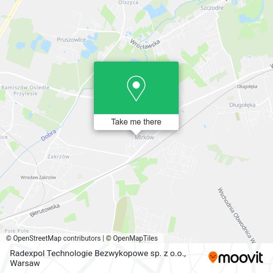 Radexpol Technologie Bezwykopowe sp. z o.o. map