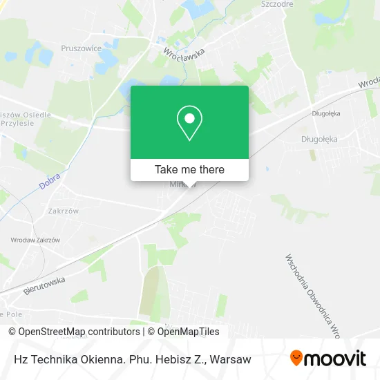 Карта Hz Technika Okienna. Phu. Hebisz Z.