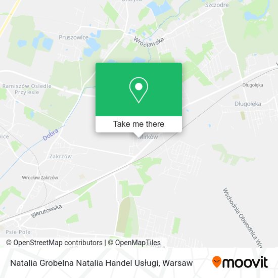 Natalia Grobelna Natalia Handel Usługi map