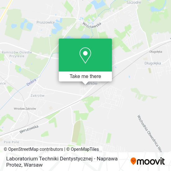 Laboratorium Techniki Dentystycznej - Naprawa Protez map