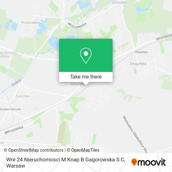 Wre 24 Nieruchomosci M Knap B Gagorowska S C map