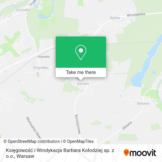 Księgowość i Windykacja Barbara Kołodziej sp. z o.o. map