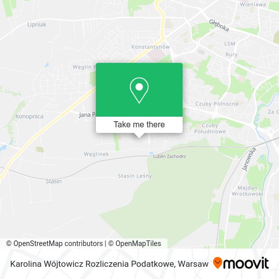 Karolina Wójtowicz Rozliczenia Podatkowe map