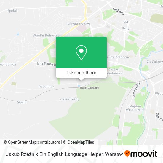 Jakub Rzeźnik Elh English Language Helper map