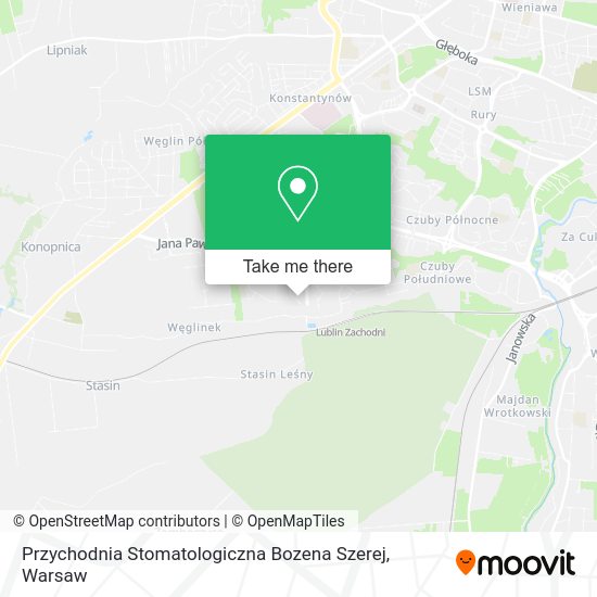 Przychodnia Stomatologiczna Bozena Szerej map