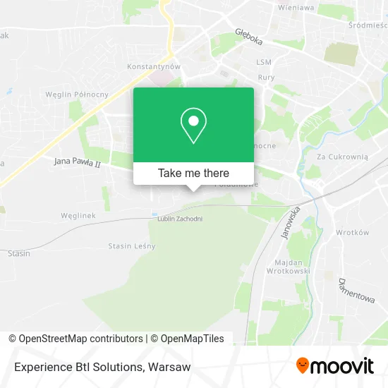 Карта Experience Btl Solutions