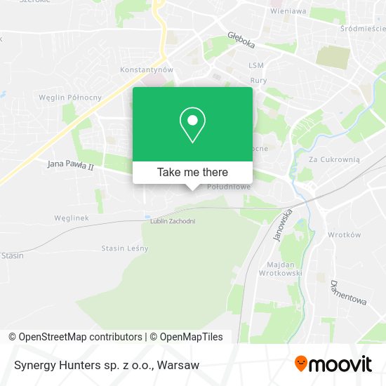 Synergy Hunters sp. z o.o. map