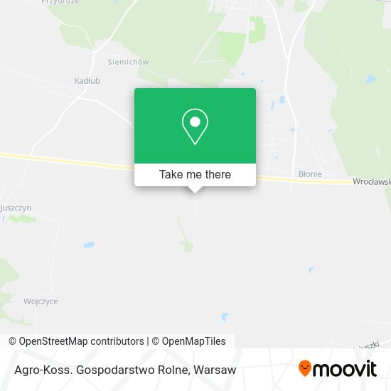 Agro-Koss. Gospodarstwo Rolne map