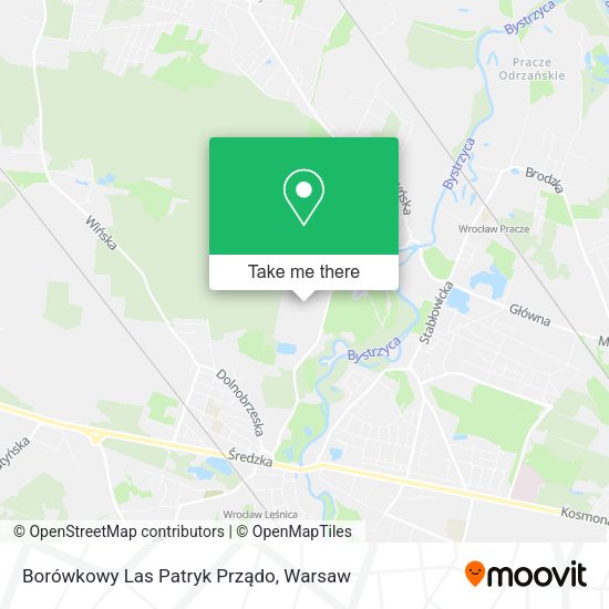 Borówkowy Las Patryk Prządo map