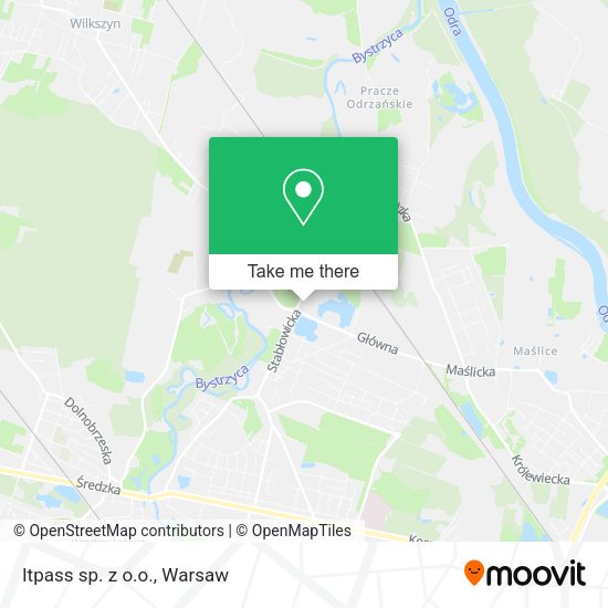 Itpass sp. z o.o. map