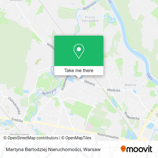 Martyna Bartodziej Nieruchomości map