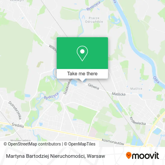 Карта Martyna Bartodziej Nieruchomości
