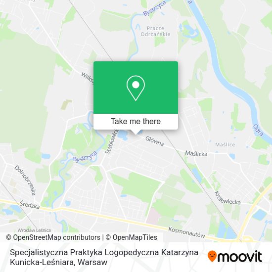 Specjalistyczna Praktyka Logopedyczna Katarzyna Kunicka-Leśniara map