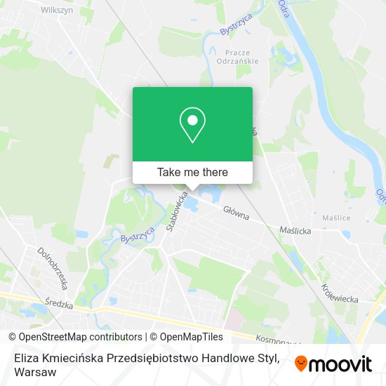 Eliza Kmiecińska Przedsiębiotstwo Handlowe Styl map