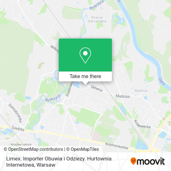 Limex. Importer Obuwia i Odziezy. Hurtownia Internetowa map