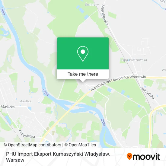 PHU Import Eksport Kumaszyński Władysław map