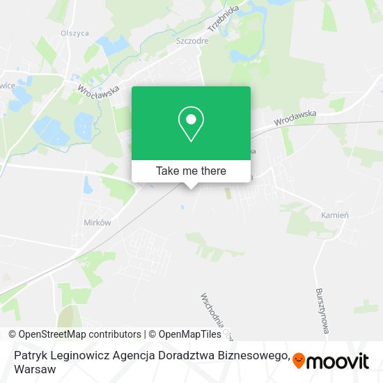 Patryk Leginowicz Agencja Doradztwa Biznesowego map