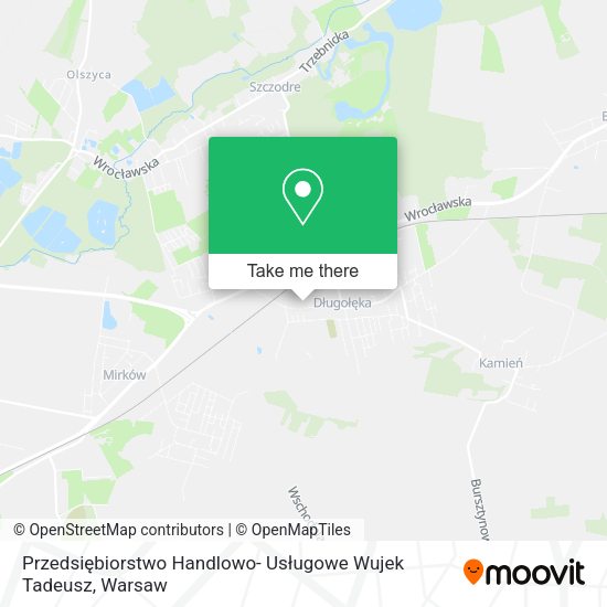 Przedsiębiorstwo Handlowo- Usługowe Wujek Tadeusz map