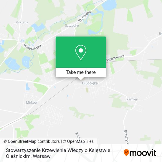 Stowarzyszenie Krzewienia Wiedzy o Księstwie Oleśnickim map