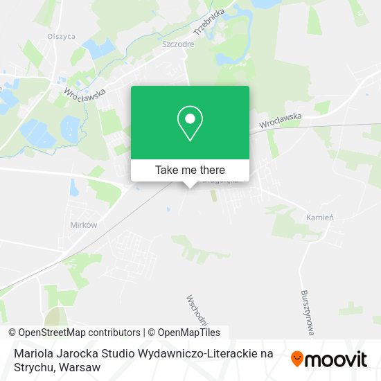 Mariola Jarocka Studio Wydawniczo-Literackie na Strychu map